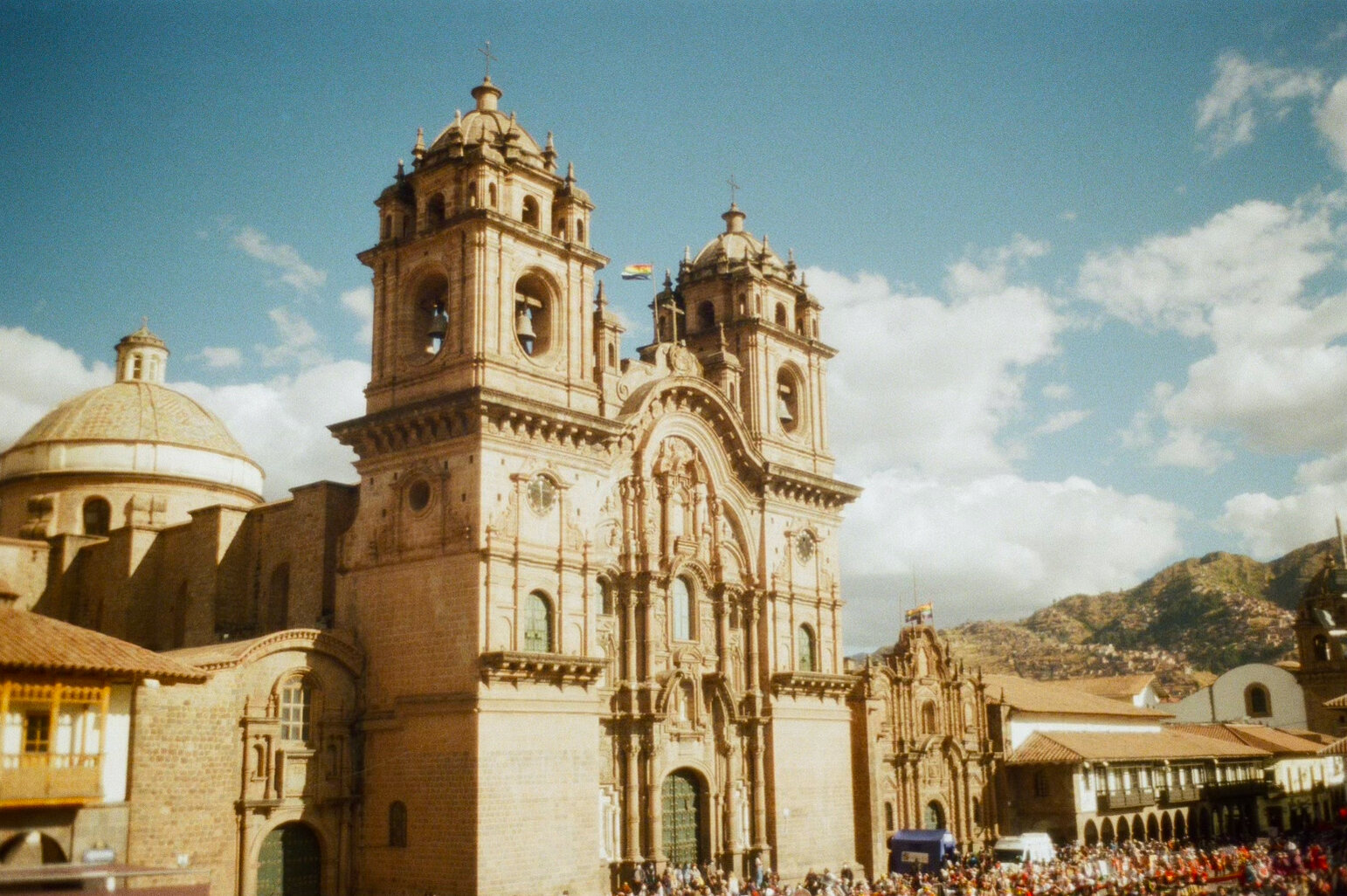 Cathedral in the main square of Cusco, Peru